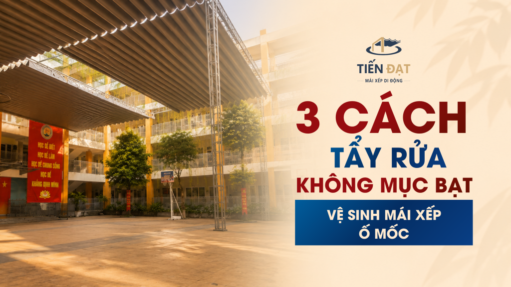 vệ sinh mái xếp