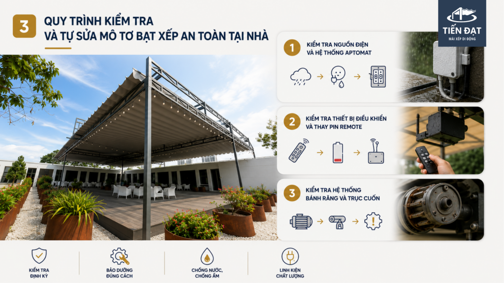 sửa mô tơ bạt xếp