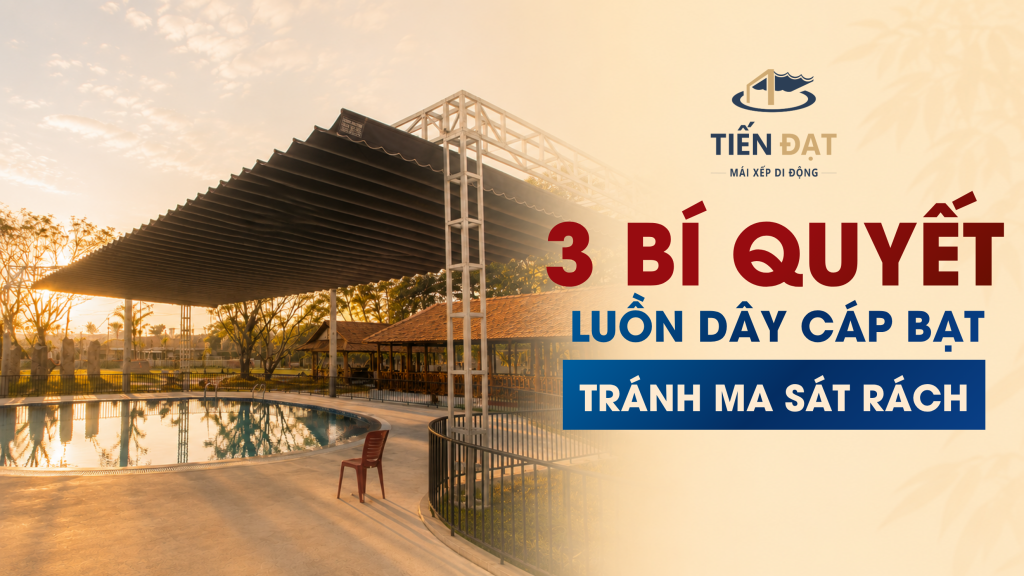 luồn cáp bạt kéo