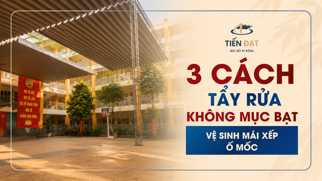vệ sinh mái xếp