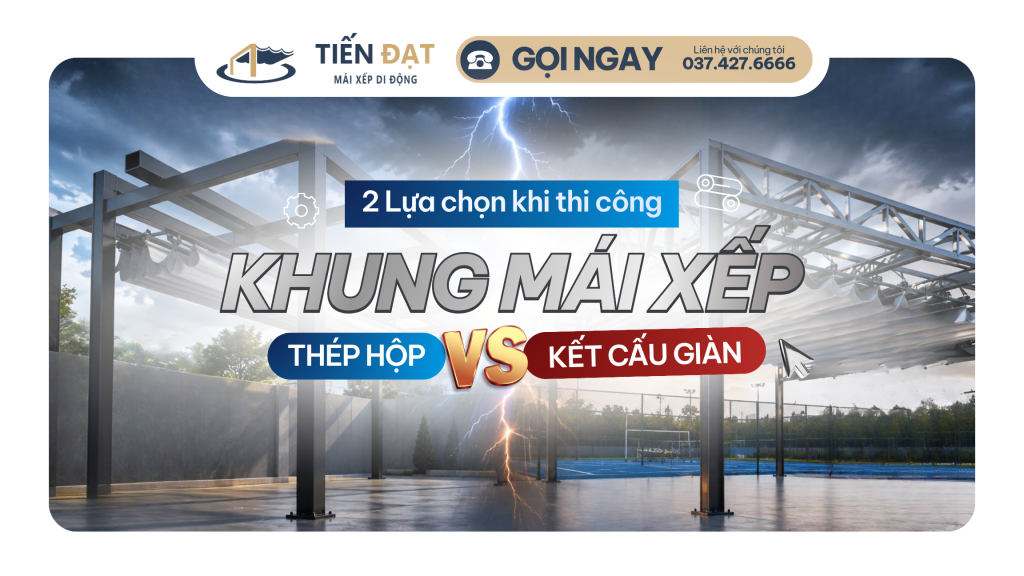 Khung Mái Xếp Nên Dùng Thép Hộp Hay Kết Cấu Giàn