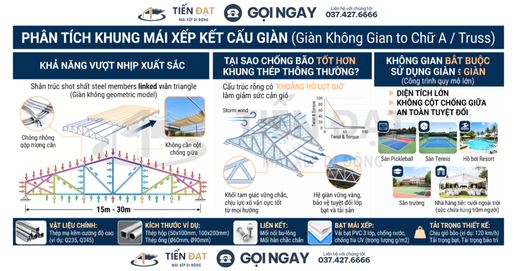 Khung Mái Xếp Nên Dùng Thép Hộp Hay Kết Cấu Giàn (4)