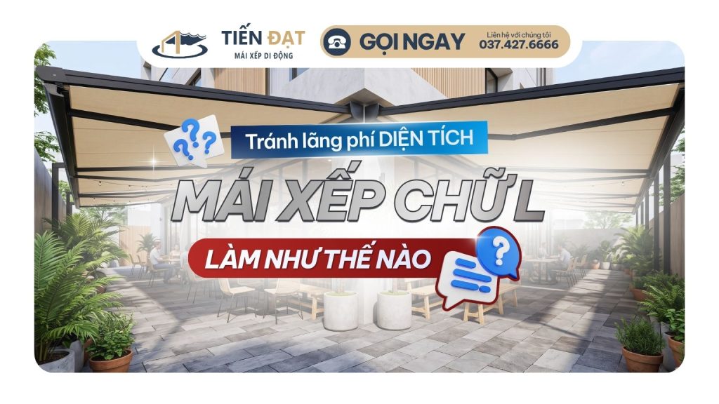 Mái xếp mặt bằng chữ L nên làm như thế nào