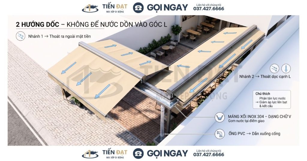 Mái xếp mặt bằng chữ L nên làm như thế nào (5)